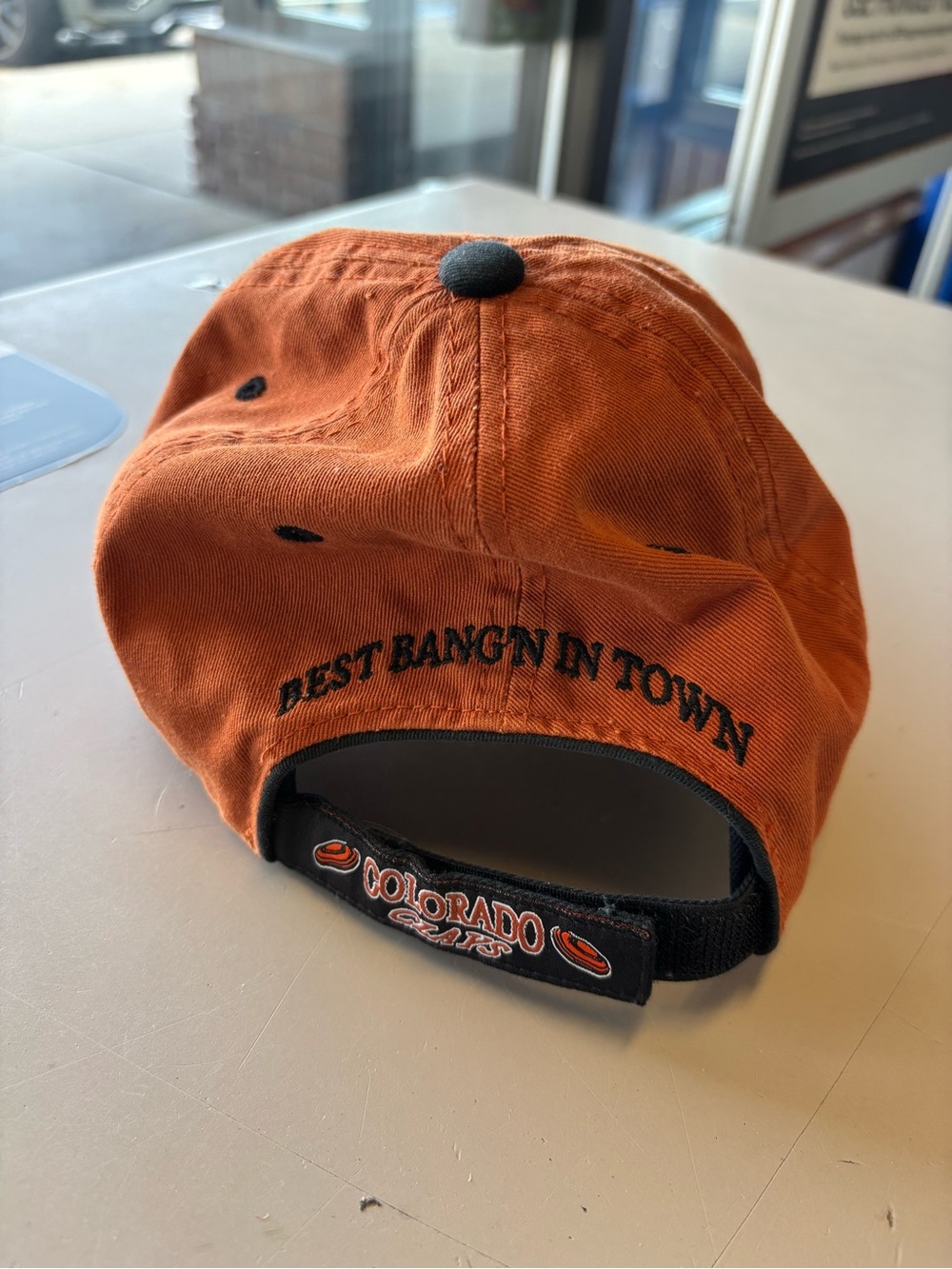 Colorado Clays Orange Baseball Cap - Picture 2 of 4